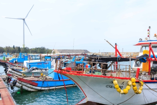 龍鳳漁港一景。（圖片來源：葉琳喬攝） 