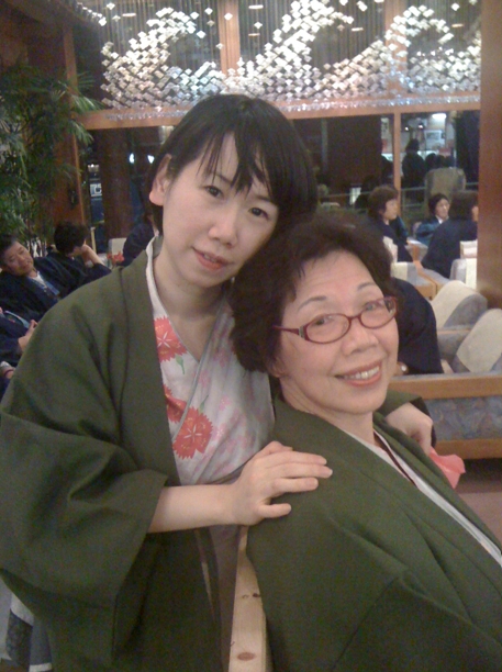 照顧媽媽的經驗，讓Yumi開始對護理領域產生好奇心。（圖片來源：Yumi）