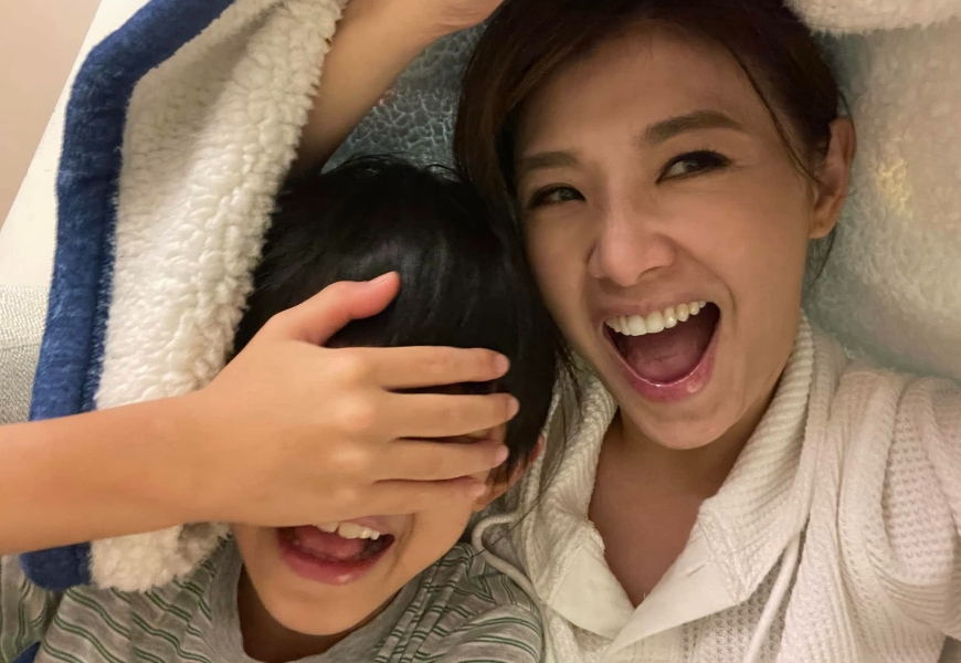 即使回歸工作狀態，蘇慧倫亦不願缺席兒子的各個成長階段。（圖片來源：蘇慧倫FB粉專）