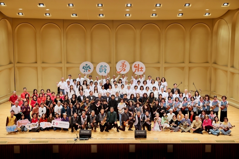 勇壯樂團登上嘉義市最高音樂殿堂—音樂廳舉辦「勇氣音樂會」