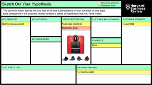 勾勒出你的假設