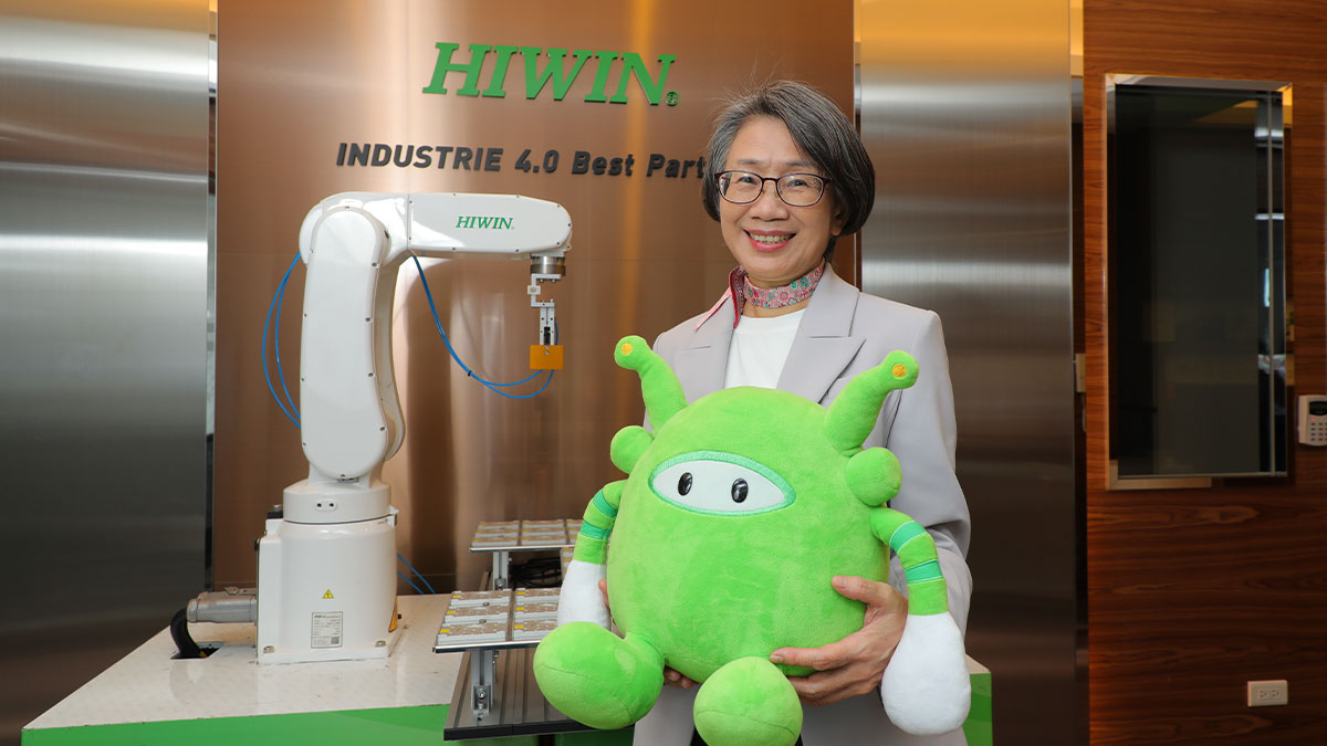 上銀科技總經理蔡惠卿；黃菁慧攝。