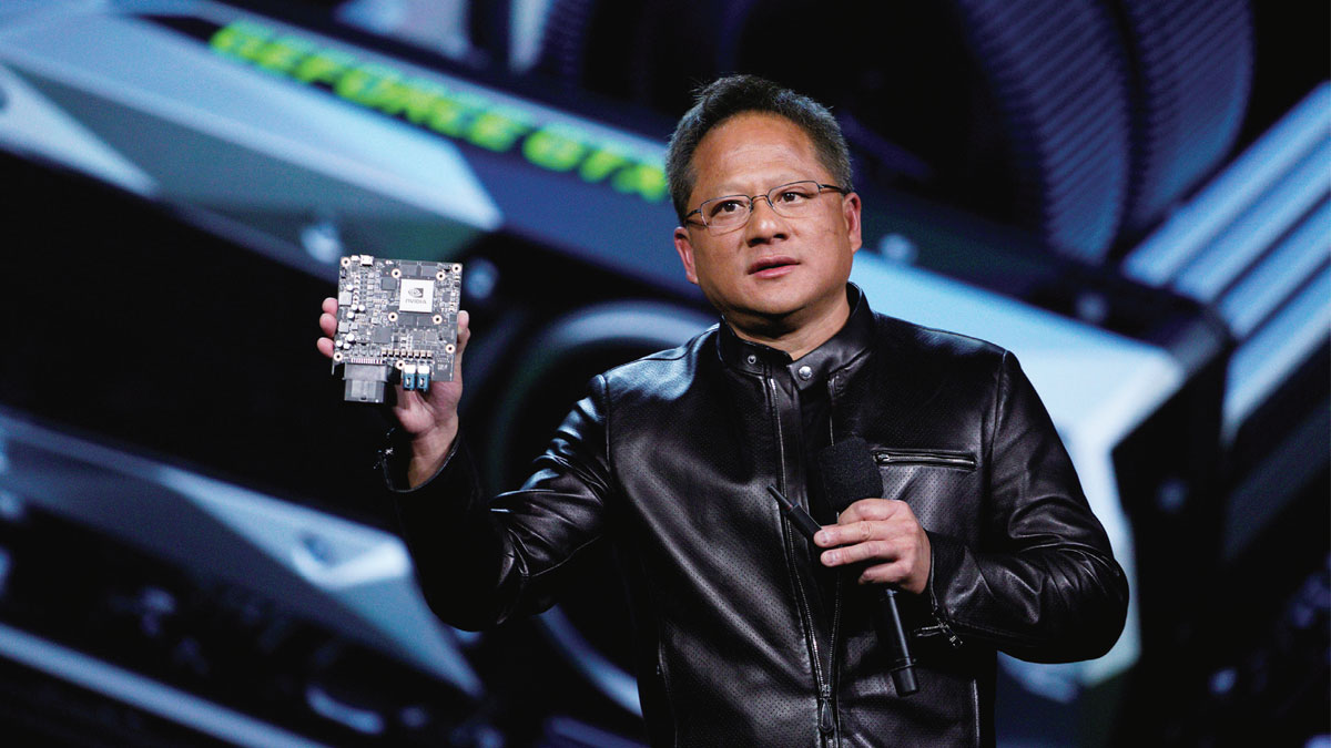 台灣囝仔黃仁勳，帶領NVIDIA攻上第2強