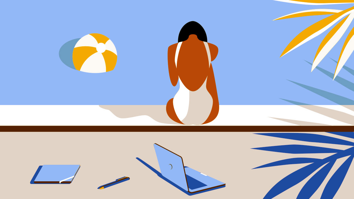 不要在休假時工作，真的不要