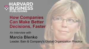 企業如何更快做出更好決策