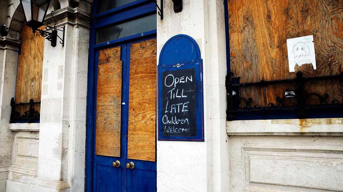 零售店歇業，周邊犯罪率攀升