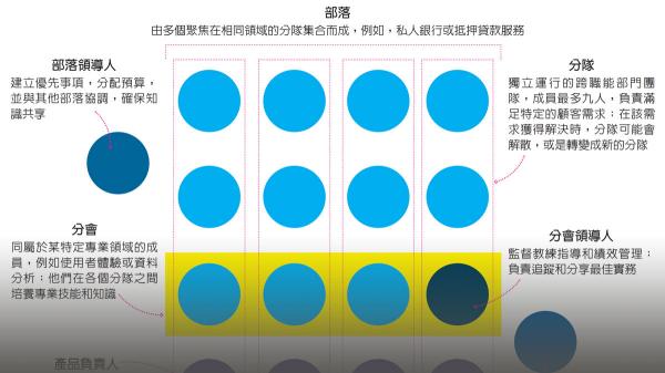 新敏捷系統：部落、分隊和分會