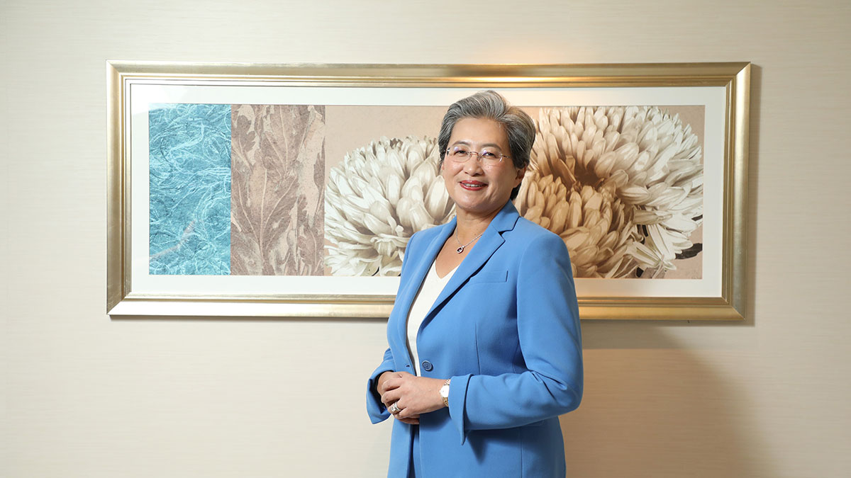 半導體女王蘇姿丰如何看AI發展？