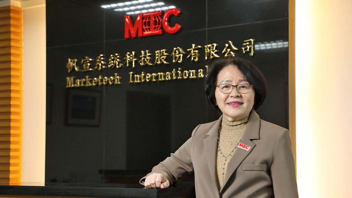 帆宣系統科技董事長高新明；張智傑攝。