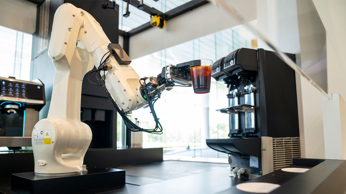 秀出你的機器人服務生