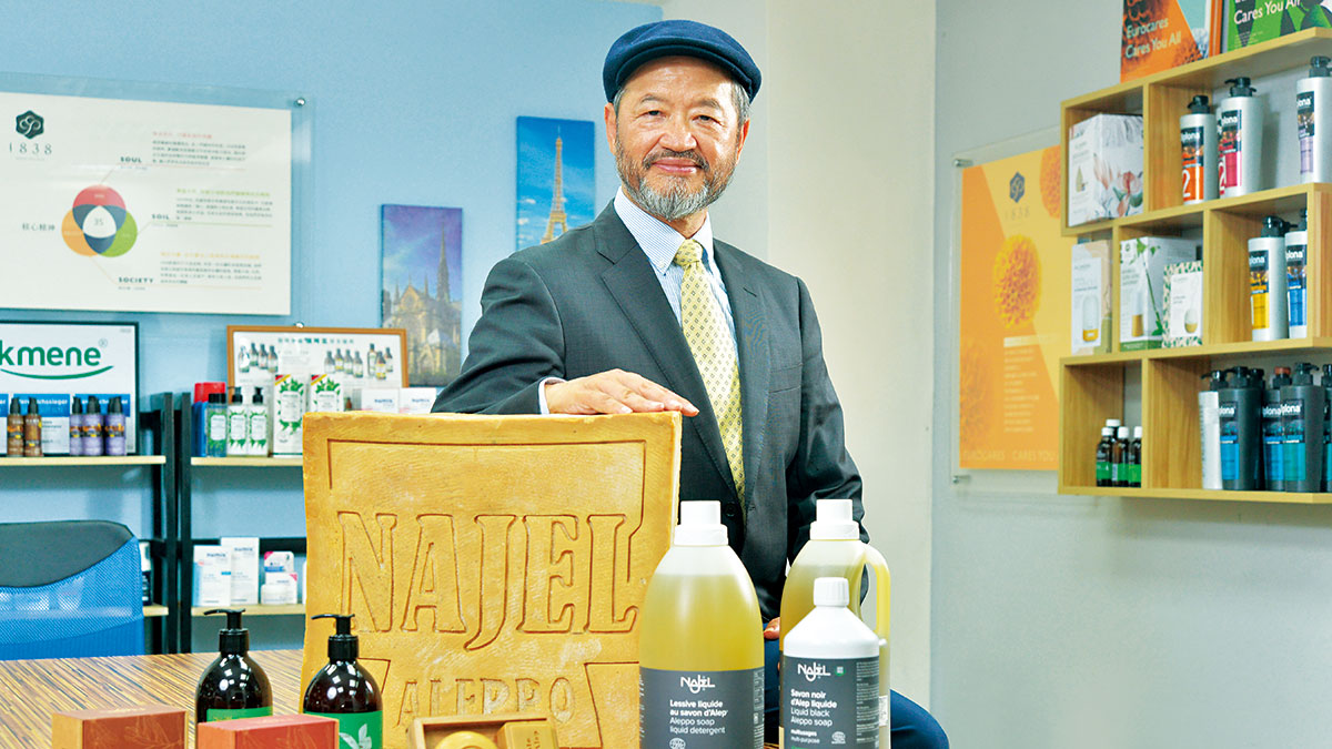 勇昌貿易董事長楊雅忠認為，AVM可協助企業建立SOP，進而傳承企業理念、掌握未來方向；黃鼎翔攝。